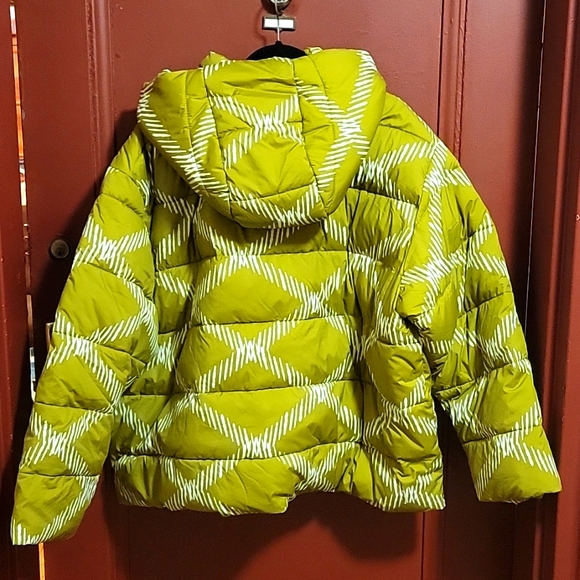 AVA & VIV GREEN DIAMOND LADIES SHORT PUFFER HOODIE JACKET SIZE 3X - Picture 4 of 16